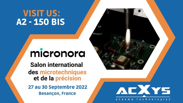 AcXys sarà presente a MICRONORA, la fiera delle microtecnologie, dal 27 al 30 settembre 2022.